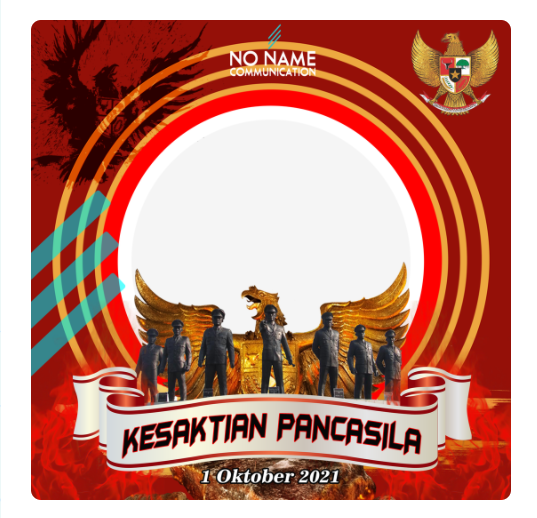 Bingkai Foto Hari Kesaktian Pancasila