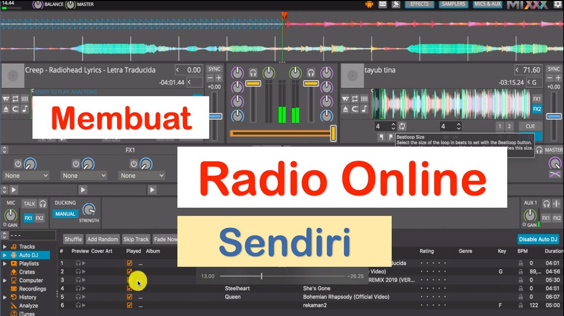 Aplikasi untuk Membuat Broadcast Radio