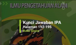 Kunci Jawaban IPA Kelas 9 Halaman 195