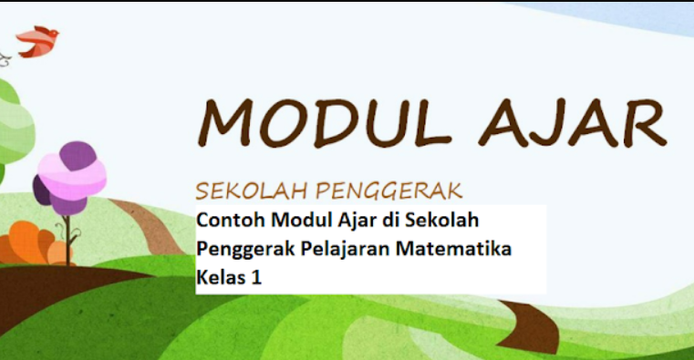 Modul Ajar Matematika SD Sekolah Penggerak (Download)