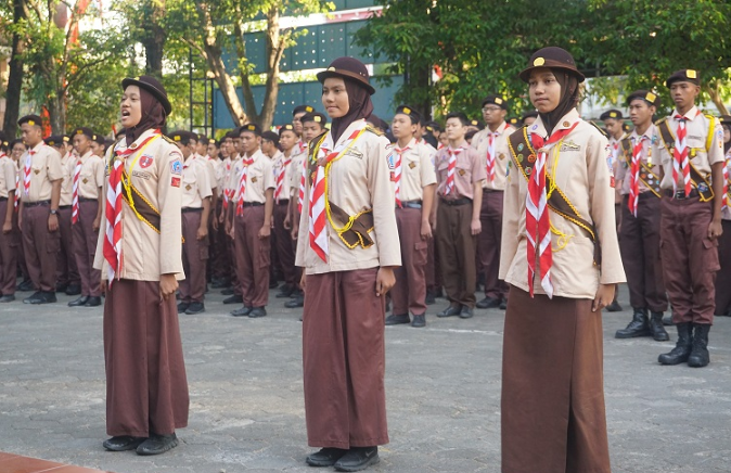 Materi Ekstrakurikuler Wajib Pendidikan Pramuka