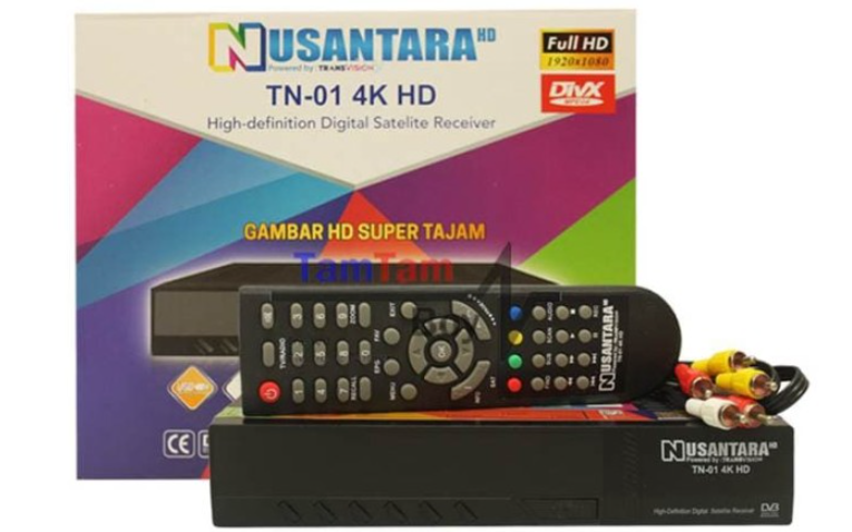 Daftar Channel Receiver Nusantara HD