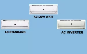 Perbedaan AC Inverter Standard dan Low Watt