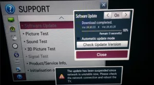 Cara Update Firmware TV LG