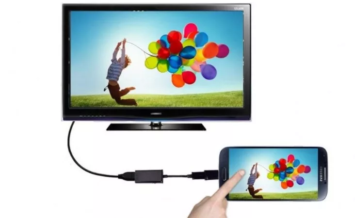 Cara Menghubungkan HP Ke TV Dengan Kabel