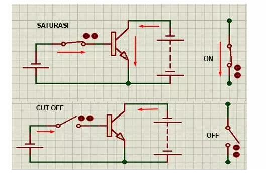 Transistor 13002 sebagai saklar