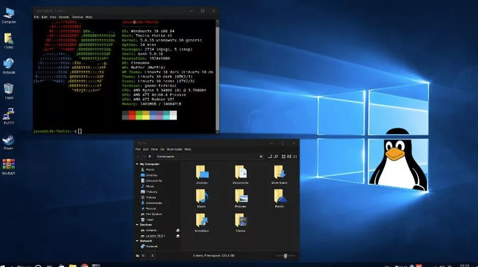 Distro Linux Mirip Windows