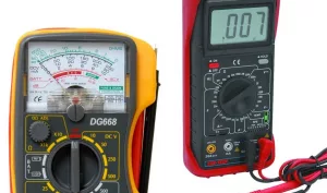 Perbedaan Multimeter Analog dan Digital