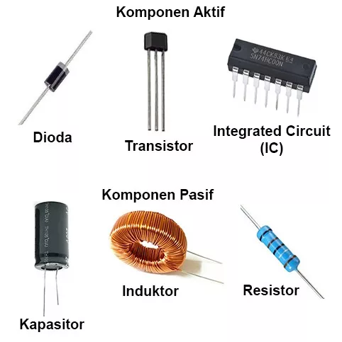 Perbedaan Komponen Elektronika Aktif dan Pasif