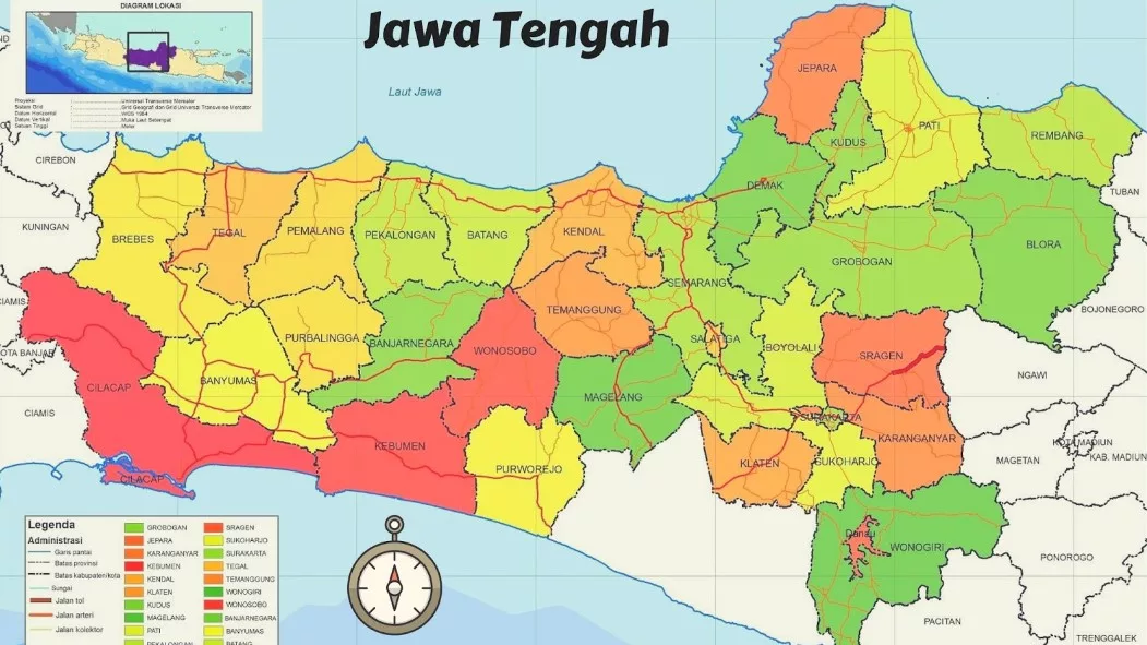 Kode Lokasi TV Digital Jawa Tengah