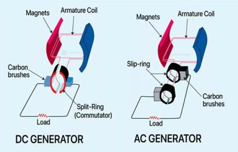 Perbedaan Generator AC dan DC