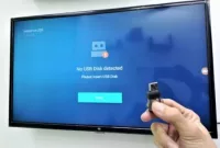 USB Tidak Terbaca di TV LG