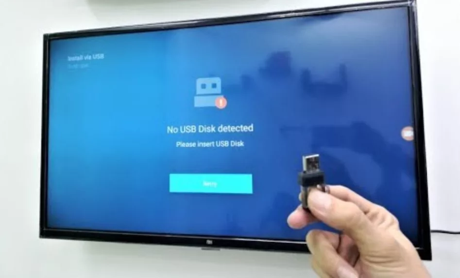 USB Tidak Terbaca di TV LG