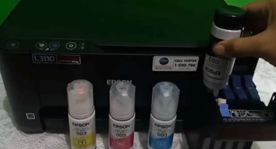 Cara Mengisi Tinta Printer Epson L3110