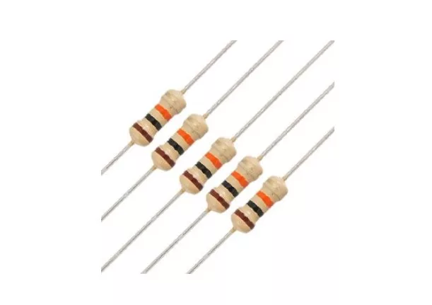 Warna Resistor 10 Ohm