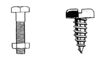 Perbedaan Baut dan Sekrup