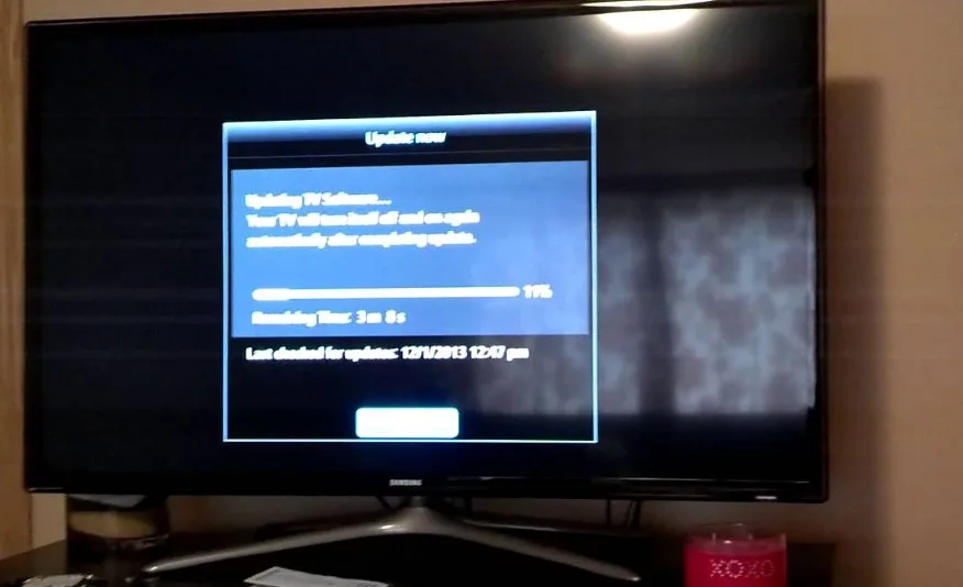Cara Update Firmware TV Samsung