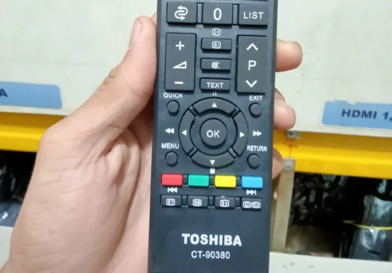 Daftar Kode Remot TV Toshiba